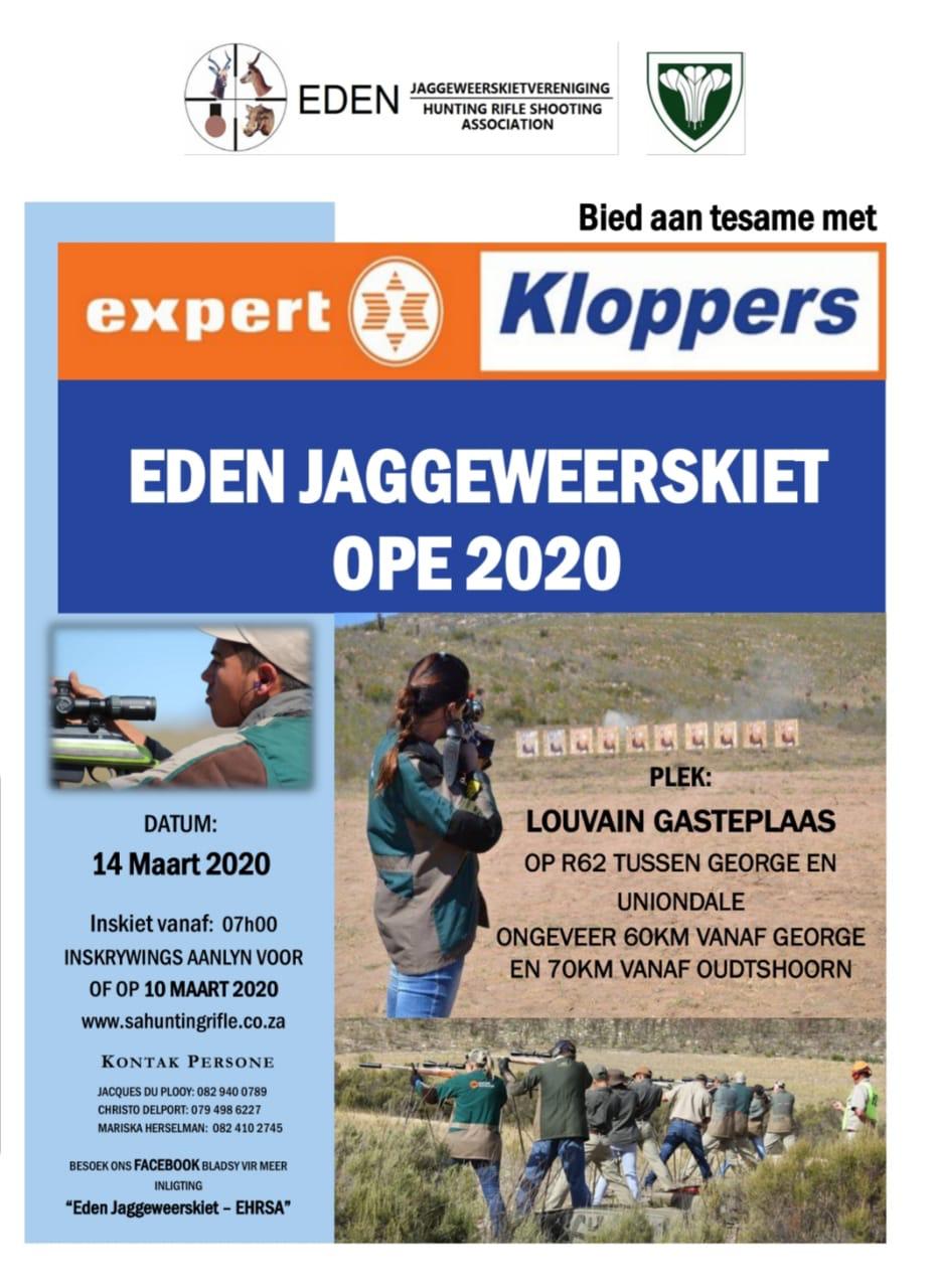 Eden Jaggeweerskiet Ope 2020
